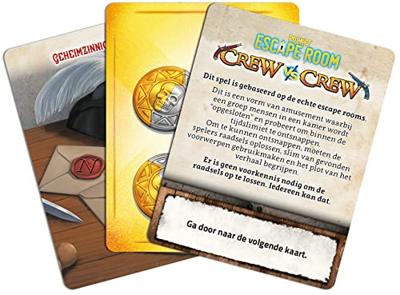 999Games Pocket escape room: crew vs crew breinbreker