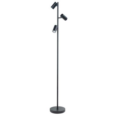 Highlight VloerlampBurgos 3-lichts zwart - V4729.01