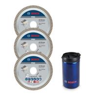 Bosch Accessoires PRO Diamantschijven voor tegels | 3 stuks | 125mm | + Thermomok - 0615997670 - thumbnail