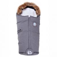 Easygrow Nature voetenzak grijs 98-130 cm - thumbnail