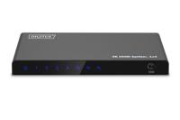 Digitus DS-55337 1 + 4 poorten HDMI-splitter LED-weergave, Met status-LEDs, Met metalen behuizing, Individueel schakelbaar, Ultra HD-geschikt 3840 x 2160 Pixel - thumbnail