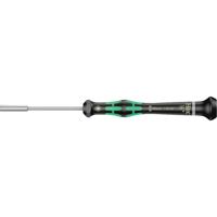 Wera 2069 Dopschroevendraaier Elektronica en fijnmechanica Sleutelbreedte (metrisch): 3.2 mm Sleutelbreedte (inch): 1/8 inch Koplengte: 60 mm - thumbnail
