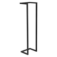 Differnz handdoekdrager 95 x 25 x 20 cm powder coated steel mat zwart - thumbnail
