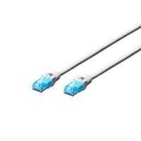 Digitus DK-1512-010/WH RJ45 Netwerkkabel, patchkabel CAT 5e U/UTP 1.00 m Wit Verdraaide paren 1 stuk(s) - thumbnail