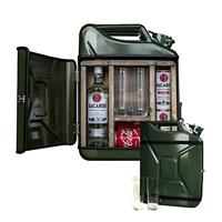 Jerrycan bar groen - Draagbare Drankkast - thumbnail