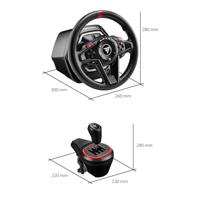 Gamingstuur - THRUSTMASTER - T128 X SHIFTER PACK - Voor Xbox Series XS Xbox One en PC - Zwart en Rood - thumbnail