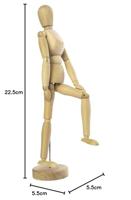 Kangaro K-830301 Ledenpop 20 Cm Vrouw - thumbnail