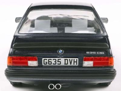 Solido Auto BMW 635 CSI (E24) flitsers blauw Kant-en-klaar model Personenauto (model)