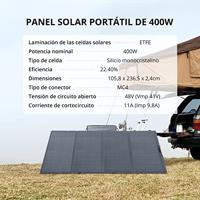 ECOFLOW 400w Solar Panel 664871 Lader op zonne-energie 400 W - thumbnail
