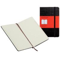Adresboek Moleskine large 130x210mm hard cover lijn zwart - thumbnail