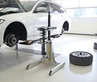 Gedore Automotive 3462242 KL-5501-500 mobiel werkframe voor veerspanner stationair - thumbnail