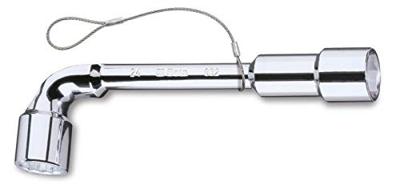 Beta 932HS 14X14 Gebogen pijpsleutels | twaalfkant en zeskant hoogglanzend verchroomd H-SAFE - 009324014 009324014