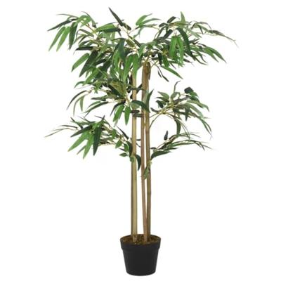 VidaXL Kunstplant bamboe 760 bladeren 120 cm groen VidaXL Kunstplant bamboe 760 bladeren 120 cm groen