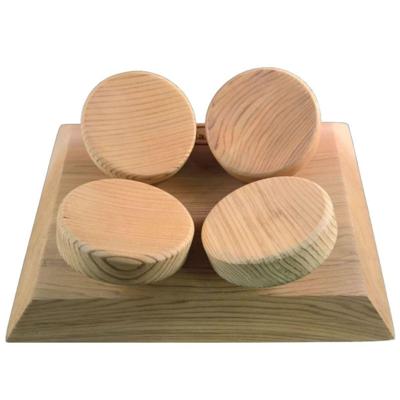Halu ergonomische hoofdsteun voor Sauna - Vierkant - Red Cedar Halu ergonomische hoofdsteun voor Sauna - Vierkant - Red Cedar