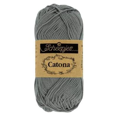 Scheepjes Catona 50g - 242 Metal Grey