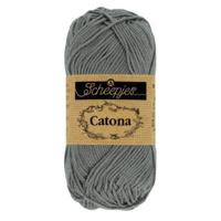 Scheepjes Catona 50g - 242 Metal Grey - thumbnail