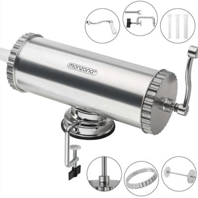 Manuele Worstenvuller met zuignap - 2,5kg vulcapaciteit Manuele Worstenvuller met zuignap - 2,5kg vulcapaciteit