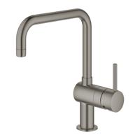 Keukenmengkraan GROHE Minta U-Uitloop Hard Graphite Geborsteld - thumbnail