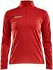 Craft 1905625 Progress Halfzip Tee LS W - Bright Red/White - S Craft 1905625 Progress Halfzip Tee LS W - Bright Red/White - S