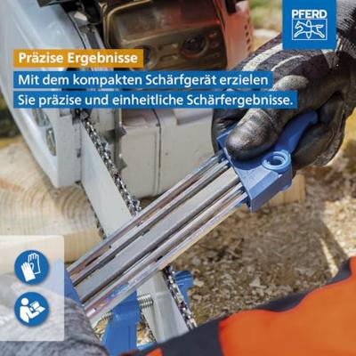 PFERD TOOLS 18600742 Kettingzaagslijper CHAIN SHARP CS-X geschikt voor kettingzaagvijl-ø 3,2 mm 1 stuk(s) PFERD TOOLS 18600742 Kettingzaagslijper CHAIN SHARP CS-X geschikt voor kettingzaagvijl-ø 3,2 mm 1 stuk(s)
