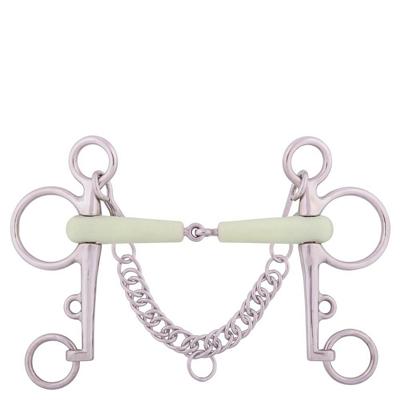 BR Apple Mouth pelhambit 18 mm grijs maat:13.5