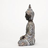 Boeddha van poly, B17 x D10 x H24 cm - thumbnail