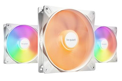 Be quiet! LIGHT WINGS LX 140mm PWM high-speed White Triple-Pack