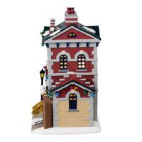 Precinct 12 Police 16x26x26 cm Kersthuisje LEMAX - Lemax - thumbnail
