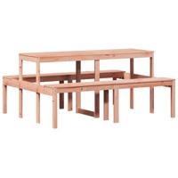 Picknicktafel 160x134x75 cm massief douglashout - thumbnail