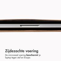 Accezz Leather hoes voor MacBook 16 inch Laptop sleeve Bruin - thumbnail