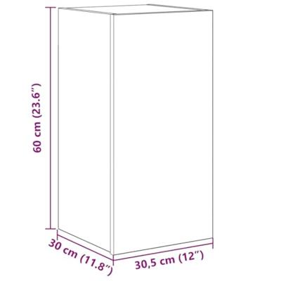 Tv-meubelset 7 pcs Oud hout 60 x 30 x 30 cm Bewerkt hout