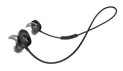 Bose SoundSport Draadloze koptelefoon, zwart hoofdtelefoon Höhe: 2.86 cmBreite: 2.54 cmTiefe: 2.86 cm zwart