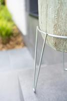 Bloempotstandaard Sauvic Ø 22 cm Verzinken - thumbnail