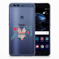 Huawei P10 Plus Telefoonhoesje met Naam Boho Summer - thumbnail