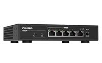 QNAP QSW-1105-5T netwerk-switch Unmanaged Gigabit Ethernet (10/100/1000) Zwart - thumbnail