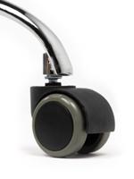 Tabouret kruk zwart hoge gasveer - thumbnail