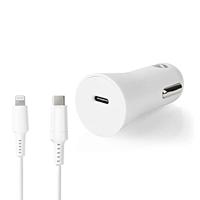 Nedis Autolader | 1.67 / 2.22 / 3.0 A | 1 stuks - CCPDL20W111WT CCPDL20W111WT - thumbnail