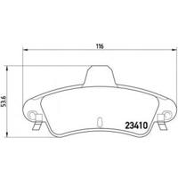 Remblokken set P24070 - thumbnail