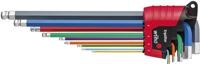 Wiha 43849 Inbus Haakse schroevendraaierset 1.5 mm, 2 mm, 2.5 mm, 3 mm, 4 mm, 5 mm, 6 mm, 8 mm, 10 mm 1.5 mm, 2 mm, 2.5 mm, 3 mm, 4 mm, 5 mm, 6 mm, 8 mm, 10 mm - thumbnail