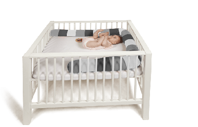 Terapy Mats speelmat - Lichtgrijs + Wit | 135cm x 135cm x 3cm