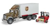 bruder Mack Granite UPS vrachtwagen modelvoertuig - thumbnail