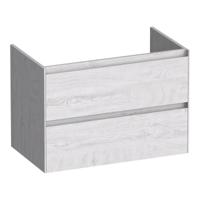 Brauer Inspire - Onderkast 80 cm - met 2 Softclose Lades Greeploos en 1 Sifon Uitsparing - Forest Seashell - thumbnail