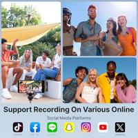 Boya BY-V4U microfoon-systeem (4 microfoons) met USB-C plug - thumbnail