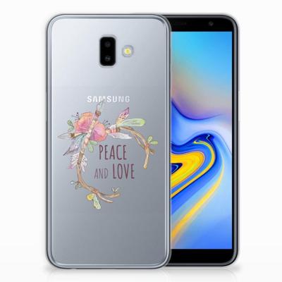 Samsung Galaxy J6 Plus (2018) Telefoonhoesje met Naam Boho Text Samsung Galaxy J6 Plus (2018) Telefoonhoesje met Naam Boho Text