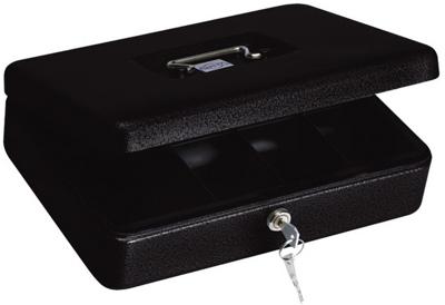 Geldkist Pavo 300x240x90mm zwart