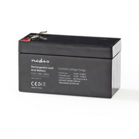 Nedis Oplaadbare Loodaccu | Lead-Acid | 12 V | 1300 mAh | 1 stuks - BALA130012V BALA130012V