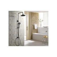 Douchezuil zonder kranen - EDOUARD ROUSSEAU - HERA - Zwart - thumbnail