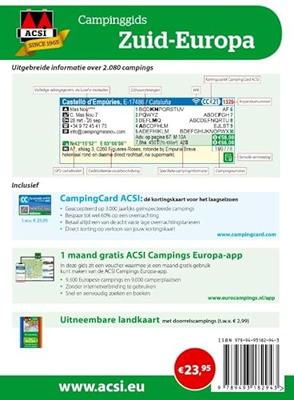 Acsi ACSI Campinggids Zuid-Europa 2026