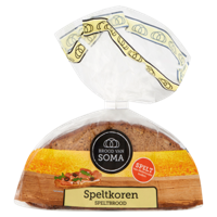 Brood van Soma Speltkorn Bruin Meergranenbrood 300 g bij Jumbo - thumbnail