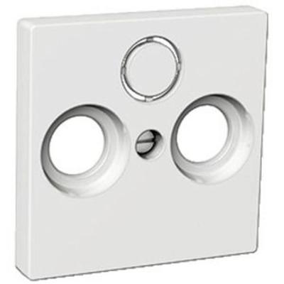 ELSO centrale plaat WDE002445 antennemast. 3Loch wit 1 stuk(s)